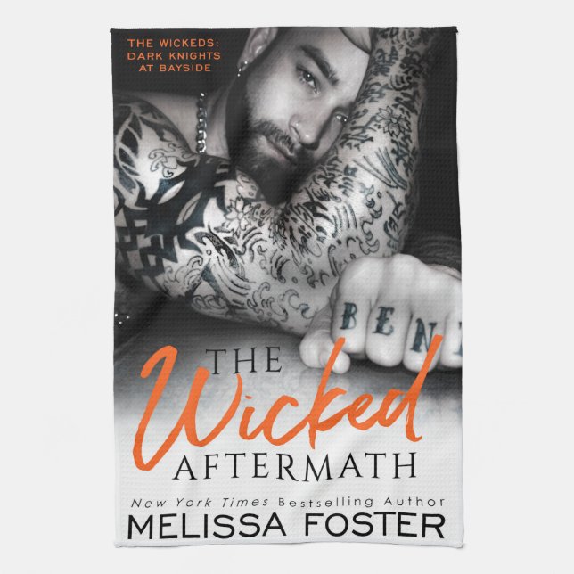 Den uppblåsta eftermath-kökets torn kökshandduk (Vertikal)