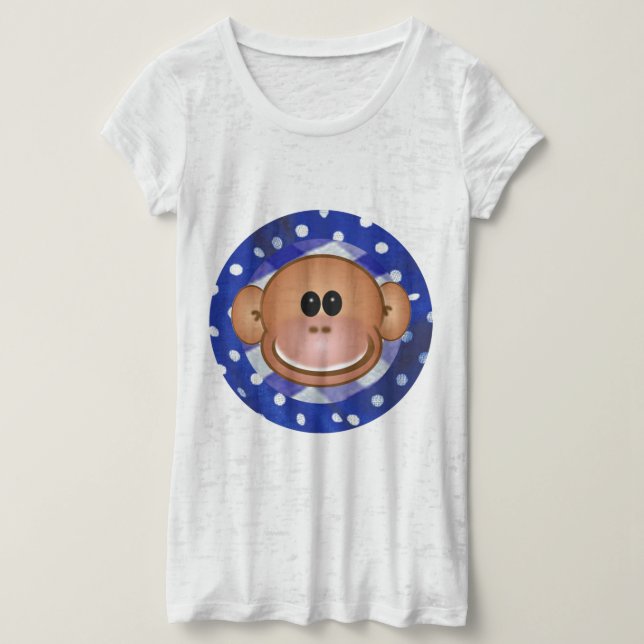 Den uppnosiga apan lurar T-tröja Tee (Design framsida)