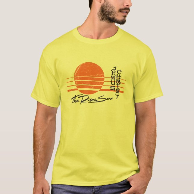 Den uppstigna sonen tee shirt (Framsida)