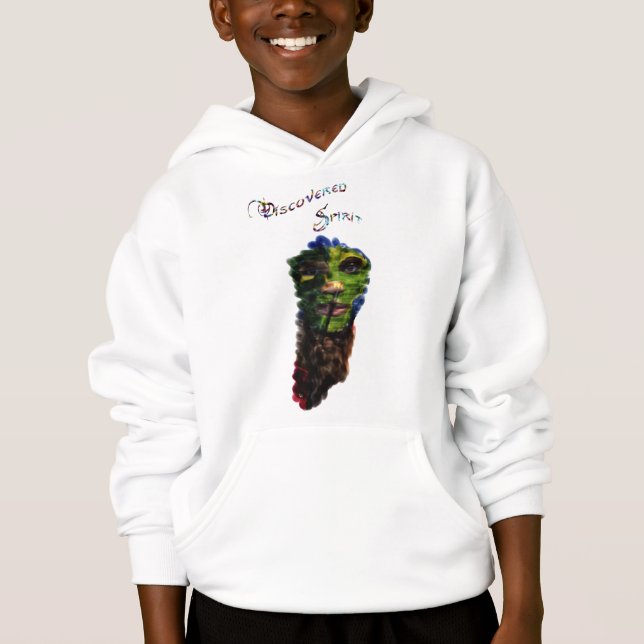 Den upptäckta anden skissar tee shirt (Framsida)