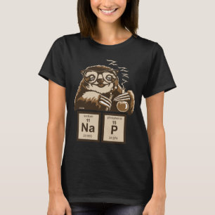 Den upptäckta kemislothen ta sig en tupplur t-shirt