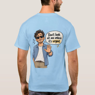 den upptagna mannens skjorta t shirt