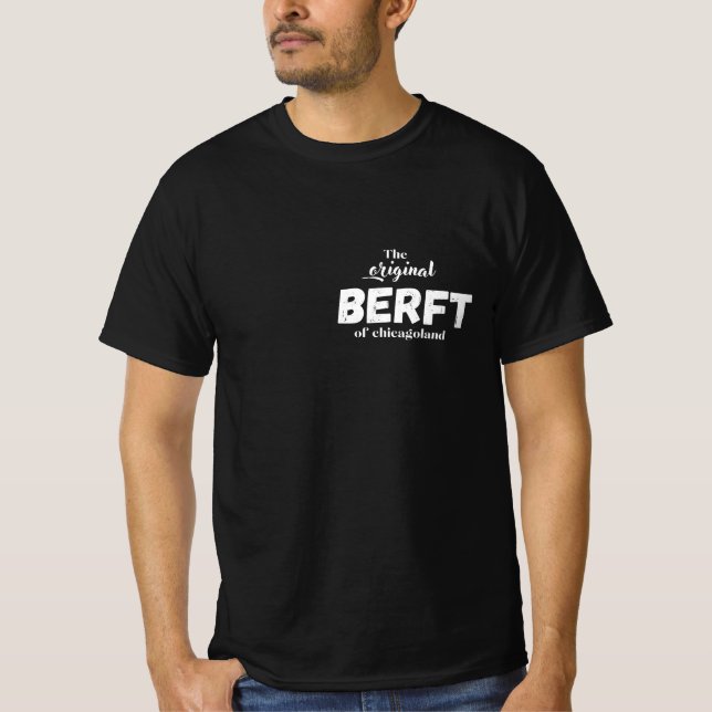 den ursprungliga biffbjörnen t shirt (Framsida)