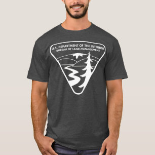 Den ursprungliga BLM Bureau of Land Management Whi T Shirt