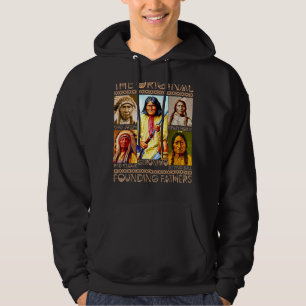 Den ursprungliga indonesiska indigern Founding fat Hoodie