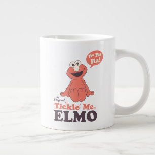 Den Ursprungliga Kittla Mig Elmo Jumbo Mugg