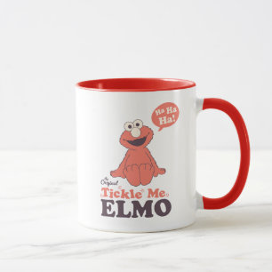 Den Ursprungliga Kittla Mig Elmo Mugg