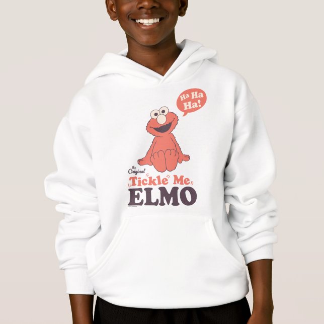 Den Ursprungliga Kittla Mig Elmo T Shirt (Framsida)