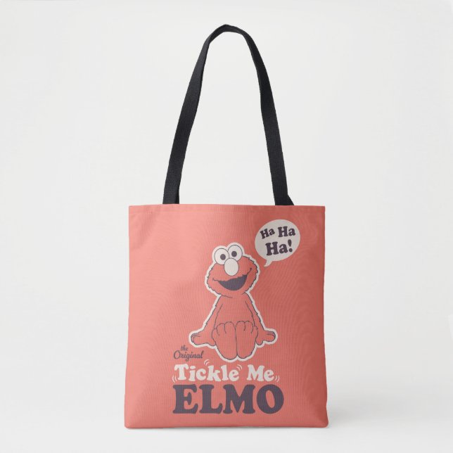 Den Ursprungliga Kittla Mig Elmo Tygkasse (Framsida)