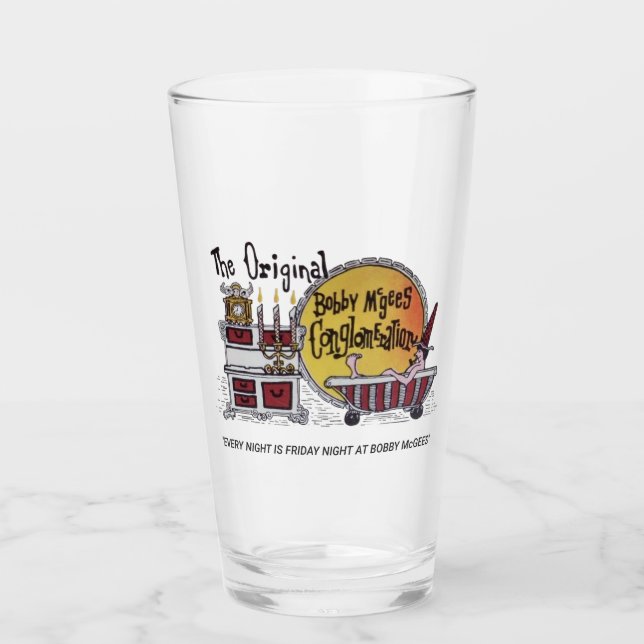 Den ursprungliga konglomationen Bobby McGees-vinta Glaskopp (Framsida)
