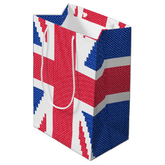 Den ursprungliga kor-stygn designen Union Jack