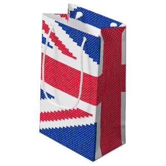 Den ursprungliga kor-stygn designen Union Jack