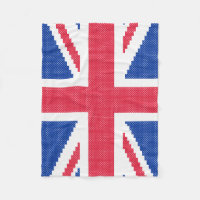 Den ursprungliga kor-stygn designen Union Jack