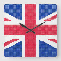 Den ursprungliga kor-stygn designen Union Jack