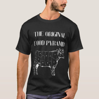 Den ursprungliga livsmedelspyramiden t shirt