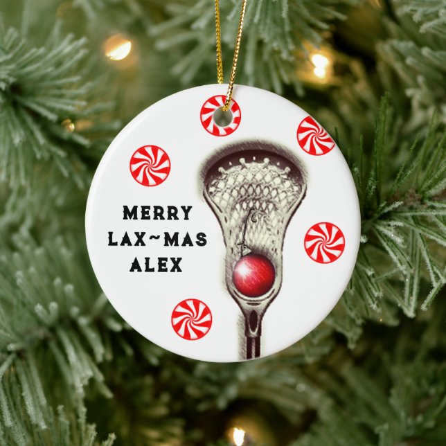 Den Ursprungliga Merry Lax-mas Julgransprydnad Keramik (Träd)