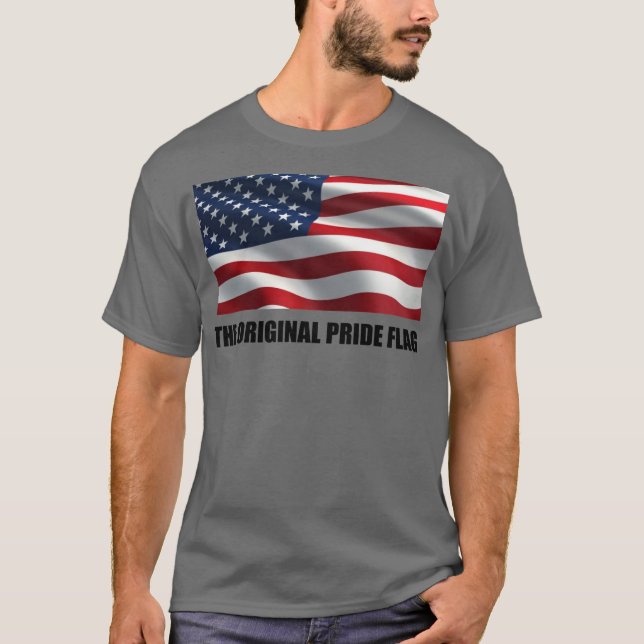 Den ursprungliga prideflaggan t shirt (Framsida)