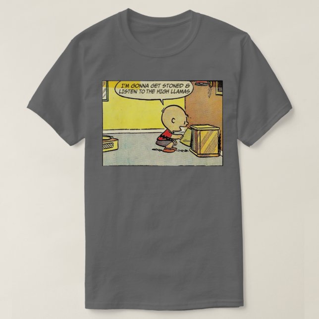 Den ursprungliga Retro-konstruktionen Fläkt med hö T Shirt (Design framsida)