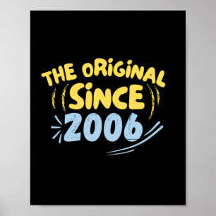 Den Ursprungliga Sedan 2006 Klistermärke Poster