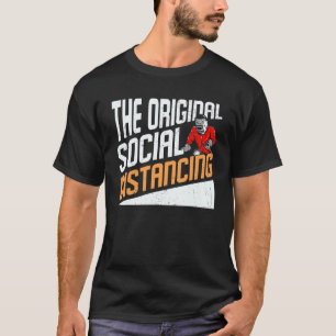 Den ursprungliga Social Avstånd Welder Funny Weldi T Shirt