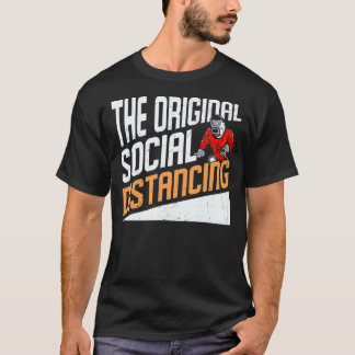 Den ursprungliga Social Avstånd Welder Funny Weldi T Shirt