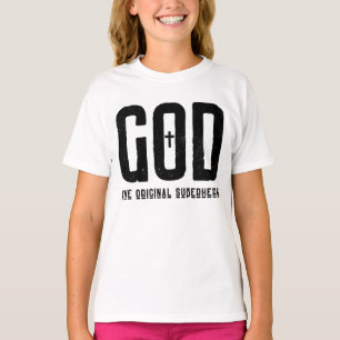 Den ursprungliga superhjälten Biblical Kor Girl T Shirt