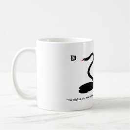 Den ursprungliga syndmuggen kaffemugg