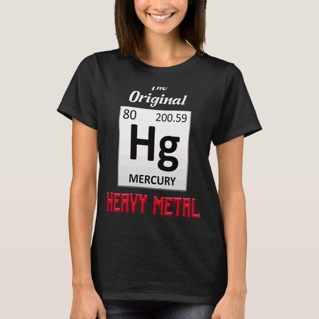 Den ursprungliga tungan Metall T Shirt (Framsida)