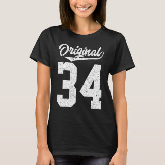 Den ursprungliga Vintagen Stil är min 34:e födelse T Shirt