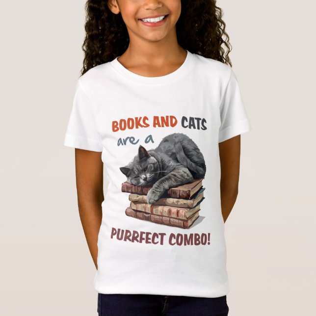 Den utbildade katten t shirt (Framsida)