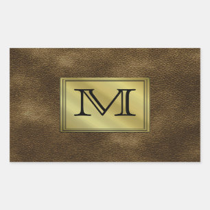 Den utskrivavna beställnings- monogramen avbildar rektangulärt klistermärke