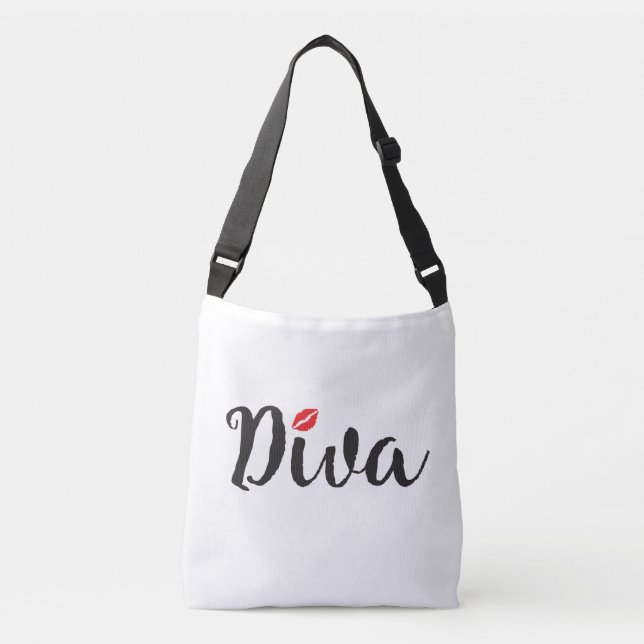 Den utskrivavna kor förkroppsligar hänger lös axelväska (Framsida)