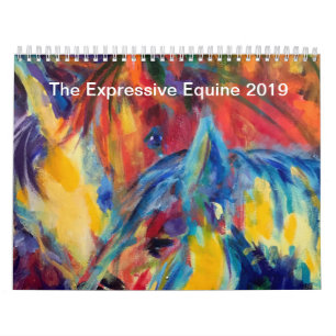 Den uttrycksfulla Equine 2019 original- Kalender