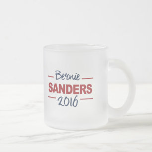 Den utvalda kampanjen för Bernie slipmaskiner 201 Frostad Glasmugg
