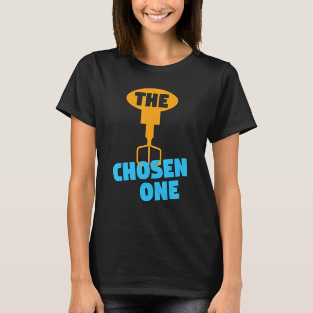 Den utvalda Klo Maskin Leksak T Shirt (Framsida)