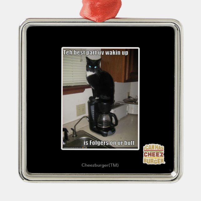 den uv wakinen för bäst del upp julgransprydnad metall (Framsidan)