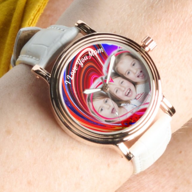 Den vackra Abstrakten Elegant Ro Guld Armbandsur (Skapare uppladdad)