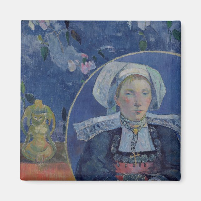 Den vackra ängeln, 1889 magnet (Framsidan)