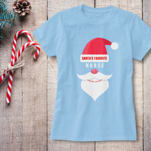 Den vackra Anpassningsbarna jultomtens favoritsjuk T-shirt