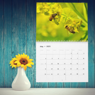 Den vackra Beet och blomman varje år Kalender