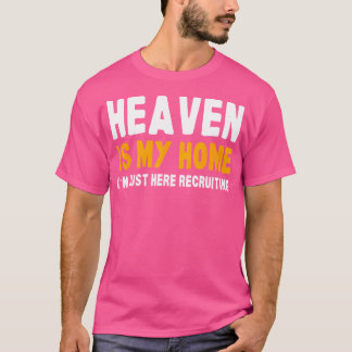 Den vackra bibelheaven är min hemkristen Jesus Bel T Shirt