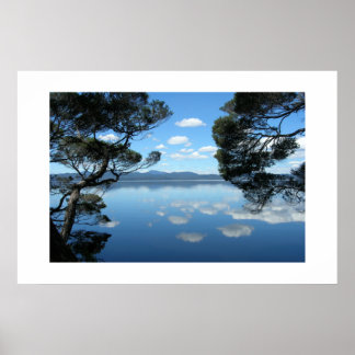 Den vackra Blå himmel Poster