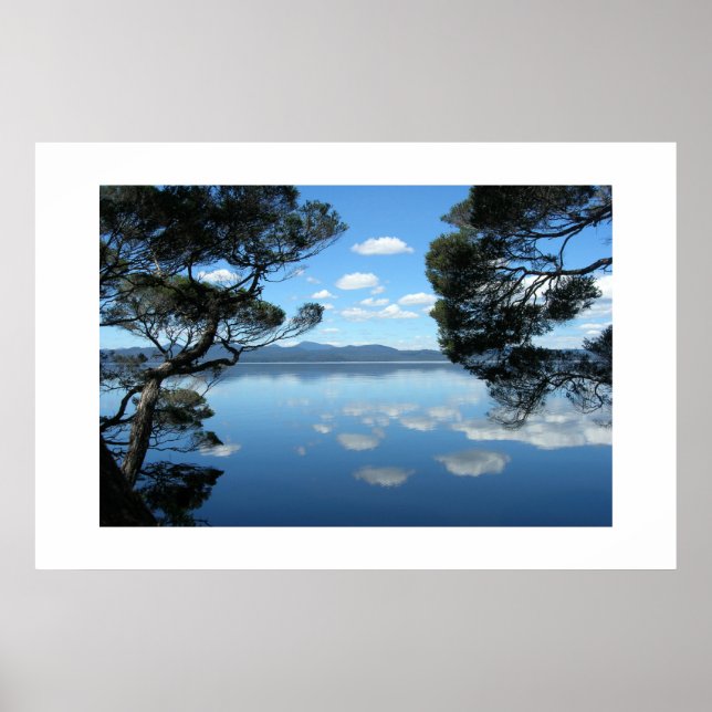 Den vackra Blå himmel Poster (Framsidan)