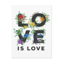 Den vackra Blommigten Kärlek är Pridet Kärlek