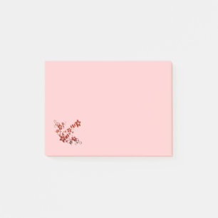 Den vackra Blommigten Post it Notes Post-it Block