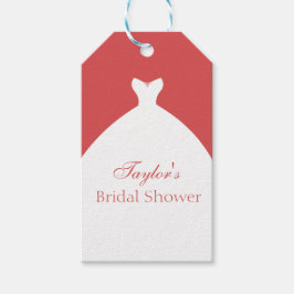 Den vackra Bröllop Gown-Anpassningsbarna Presentetikett