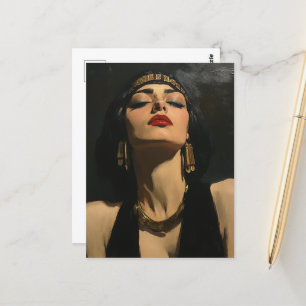 Den vackra Cleopatra Vykort