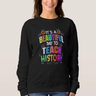 Den vackra dagen för lärarhistoriens lärare t shirt