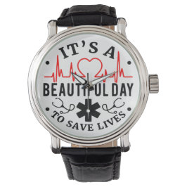 Den vackra dagen för Sparans liv Armbandsur