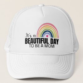 Den vackra dagen Mamma Rainbow Keps